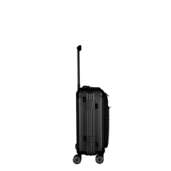 Online Travelite Next 2.0 Aluminium 4 Wiel Trolley S with Frontpocket black matt