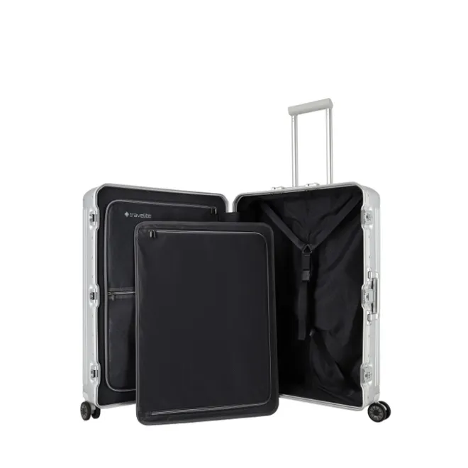 Discount Travelite Next 2.0 Aluminium 4w Trolley L silver
