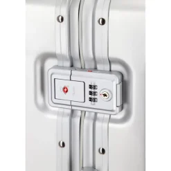 New Travelite Next 2.0 Aluminium 4w Trolley S silver