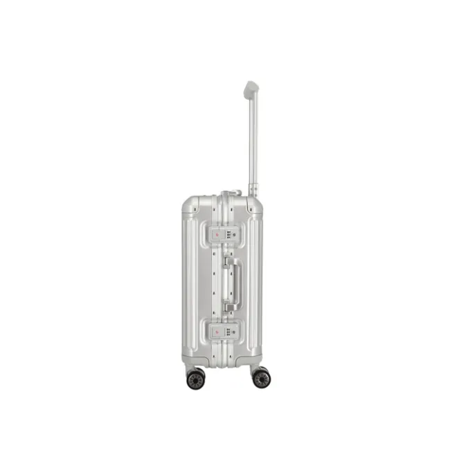 New Travelite Next 2.0 Aluminium 4w Trolley S silver