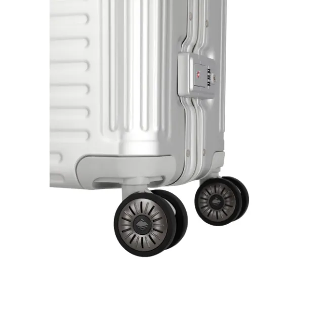 New Travelite Next 2.0 Aluminium 4w Trolley S silver