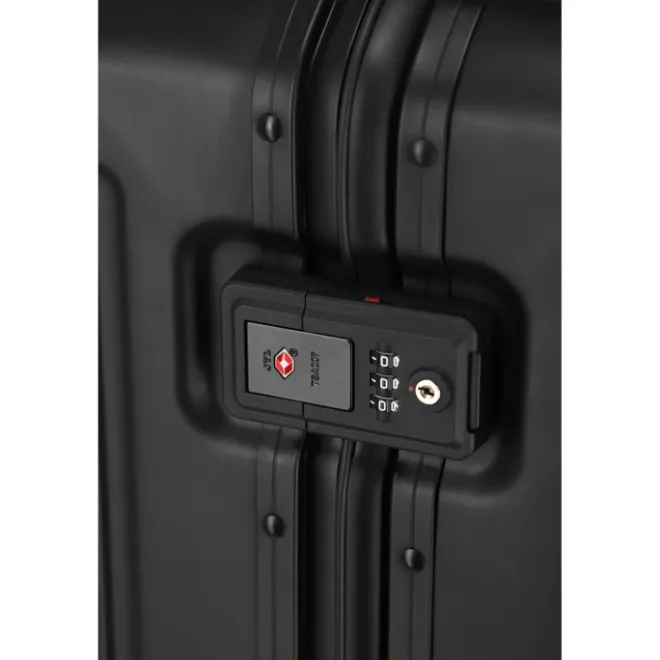 Outlet Travelite Next 2.0 Aluminium 4w Trolley S black matt