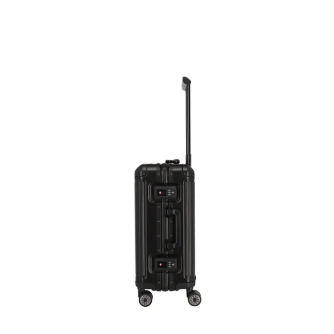 Outlet Travelite Next 2.0 Aluminium 4w Trolley S black matt
