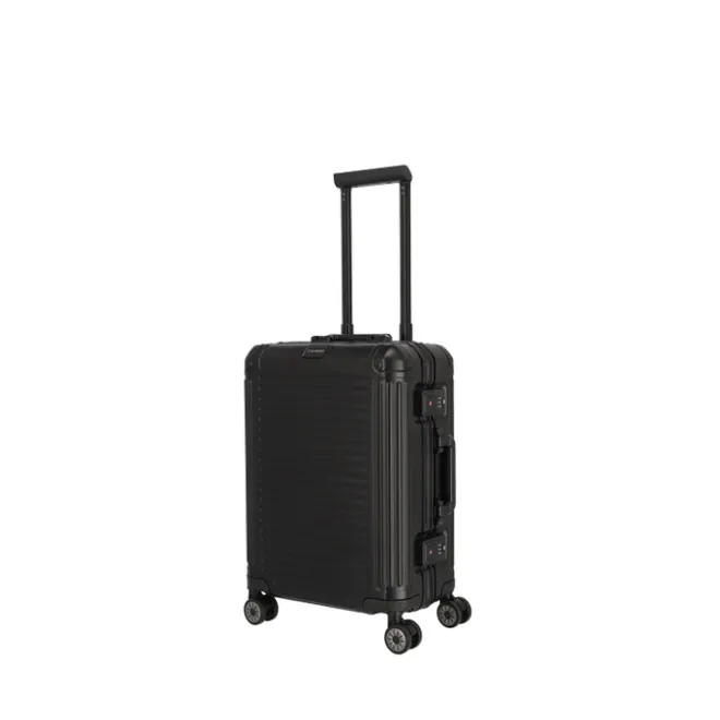 Outlet Travelite Next 2.0 Aluminium 4w Trolley S black matt