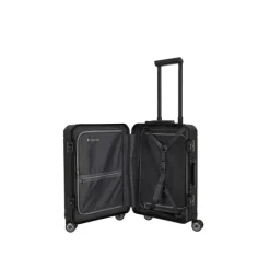 Outlet Travelite Next 2.0 Aluminium 4w Trolley S black matt