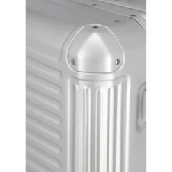 Outlet Travelite Next 2.0 Aluminium 4 Wiel Trolley S with Frontpocket silver