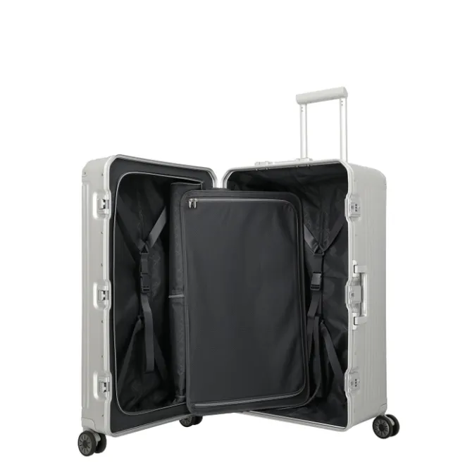 Discount Travelite Next 4 Wheel Trunk L silver