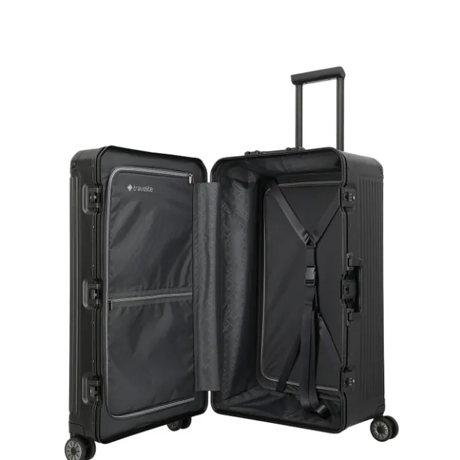 New Travelite Next 4 Wheel Trunk L black