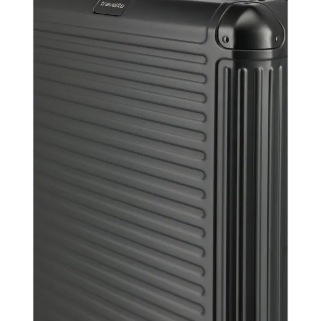 New Travelite Next 4 Wheel Trunk L black