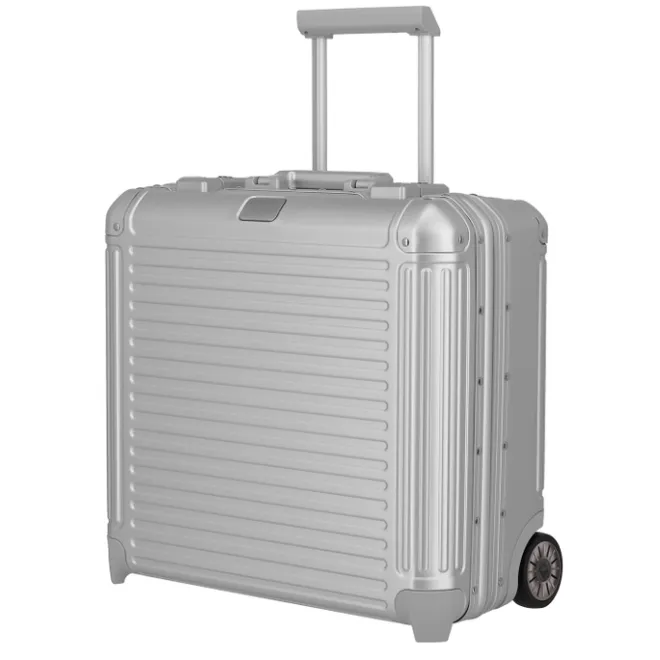Clearance Travelite Next Aluminium Business Wheeler silver