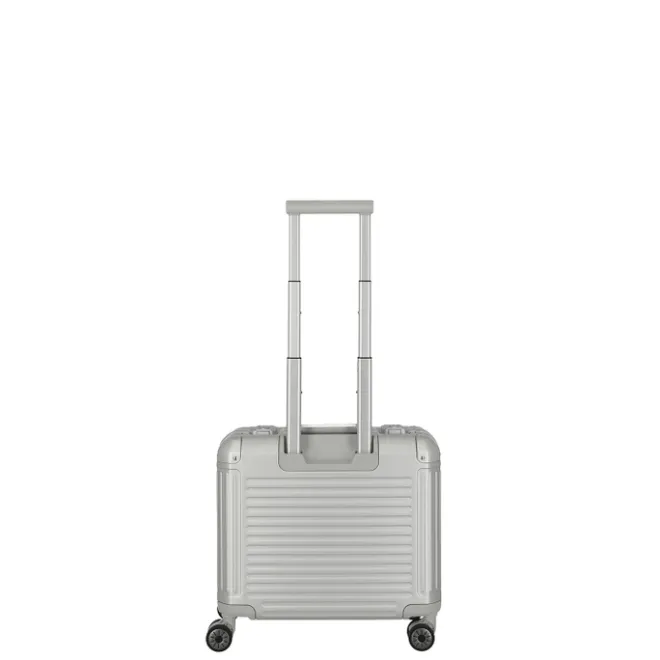 Clearance Travelite Next 4W Business Wheeler silver