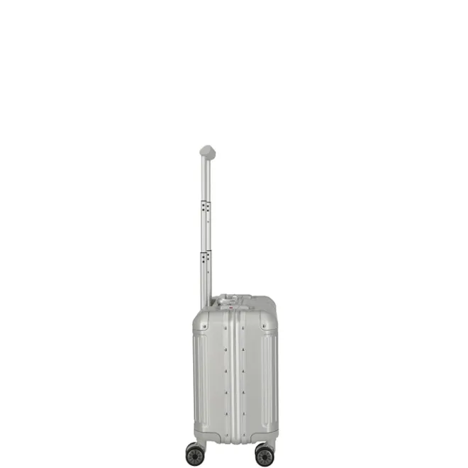 Clearance Travelite Next 4W Business Wheeler silver