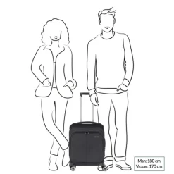 Online Travelite Priima 4w Trolley S Exp. black