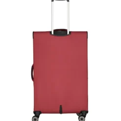 New Travelite Skaii 4 Wheel Trolley L Expandable red