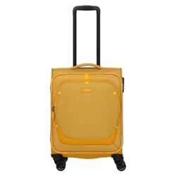 Discount Travelite Umbria 4 Wheel Cabin Trolley golden glow