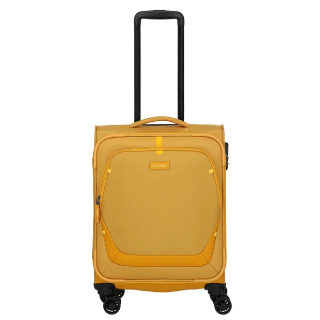 Discount Travelite Umbria 4 Wheel Cabin Trolley golden glow