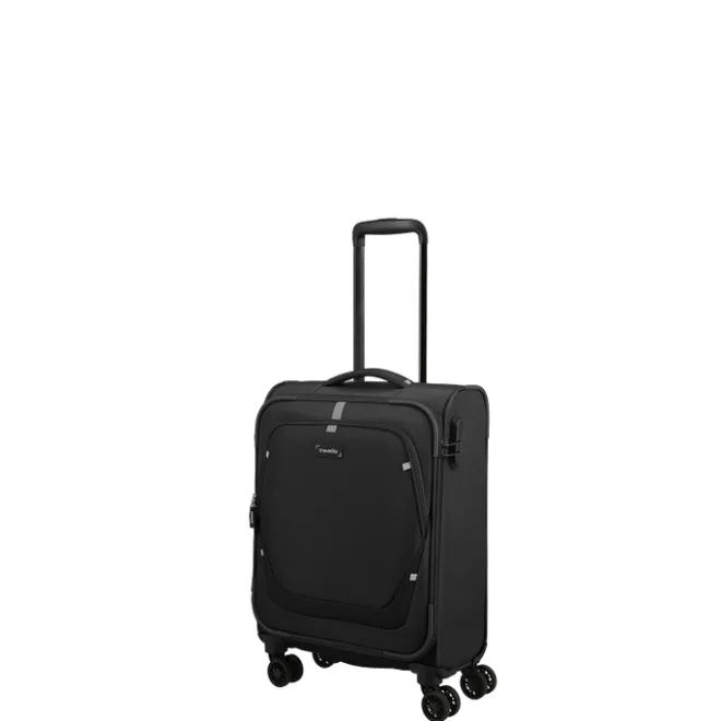Outlet Travelite Umbria 4 Wheel Cabin Trolley black