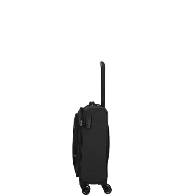 Outlet Travelite Umbria 4 Wheel Cabin Trolley black