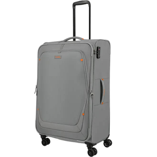 New Travelite Umbria 4 Wheel Trolley L smoky grey