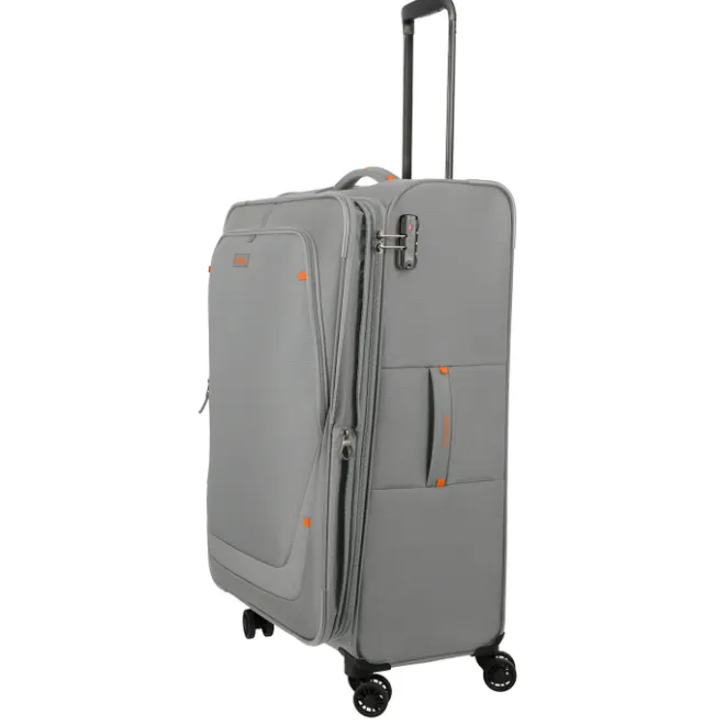 New Travelite Umbria 4 Wheel Trolley L smoky grey