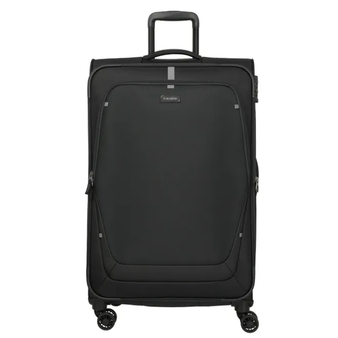 Best Travelite Umbria 4 Wheel Trolley L black
