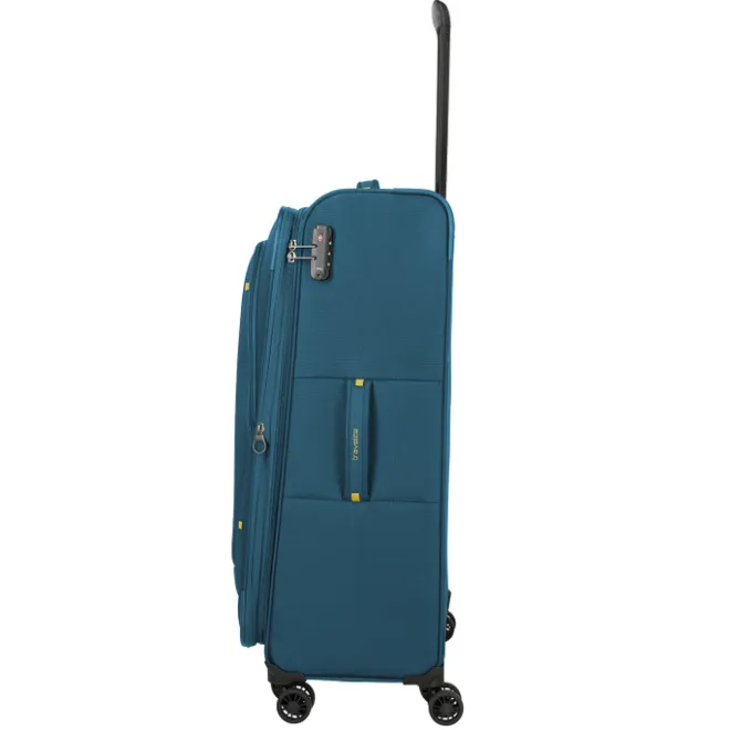 Online Travelite Umbria 4 Wheel Trolley L petrol