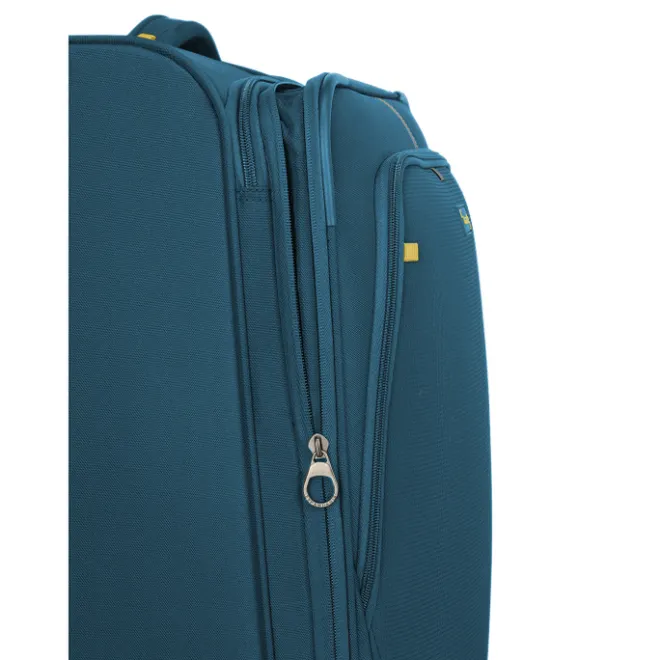 Online Travelite Umbria 4 Wheel Trolley L petrol