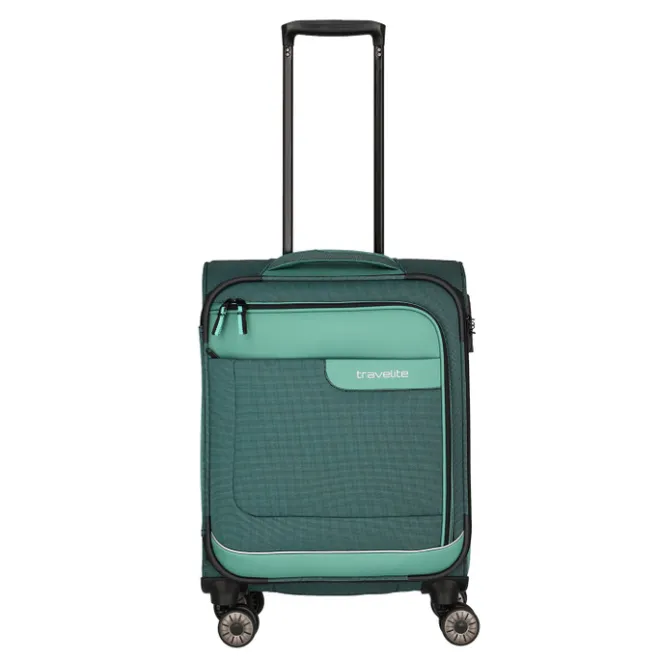 Best Travelite Viia 4 Wheel Trolley S green