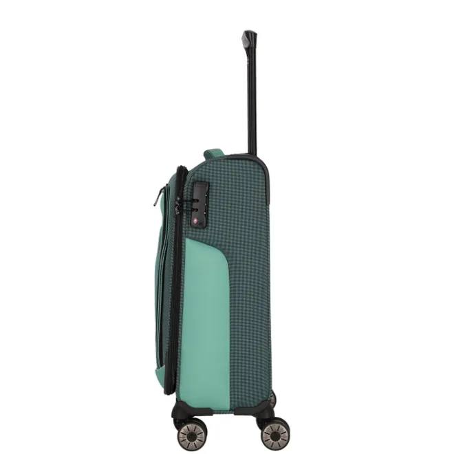 Best Travelite Viia 4 Wheel Trolley S green