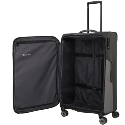 Best Travelite Viia 4 Wheel Trolley L Expandable anthracite