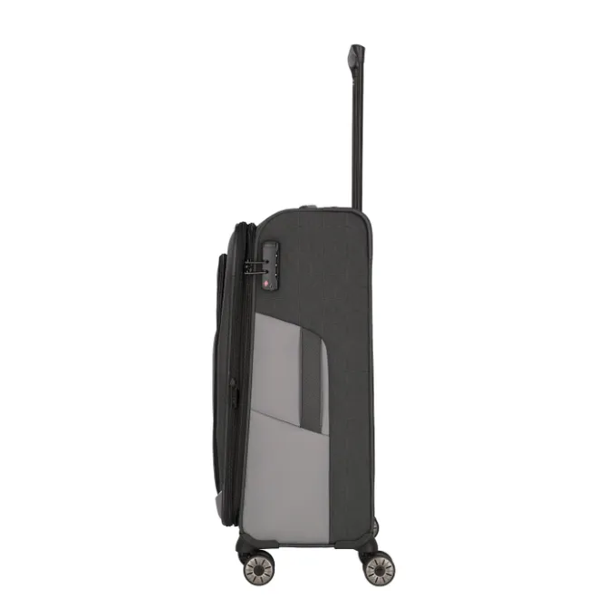 Sale Travelite Viia 4 Wheel Trolley M Expandable anthracite