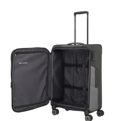 Sale Travelite Viia 4 Wheel Trolley M Expandable anthracite