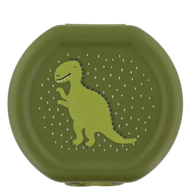 New Trixie Mr. Dino Lunchbox 2pc green