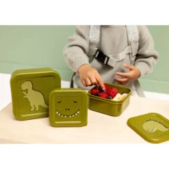 Discount Trixie Mr. Dino Snackbox 3pc green