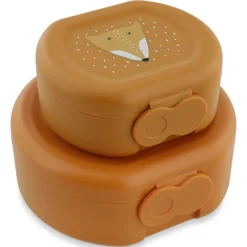 Best Trixie Mr. Fox Lunchbox 2pc orange