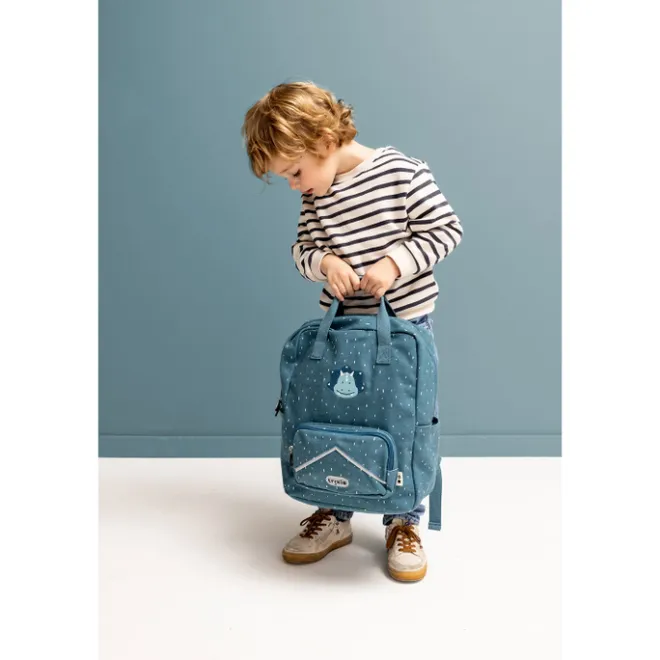 Hot Trixie Mr. Triceratops Large Backpack dark blue
