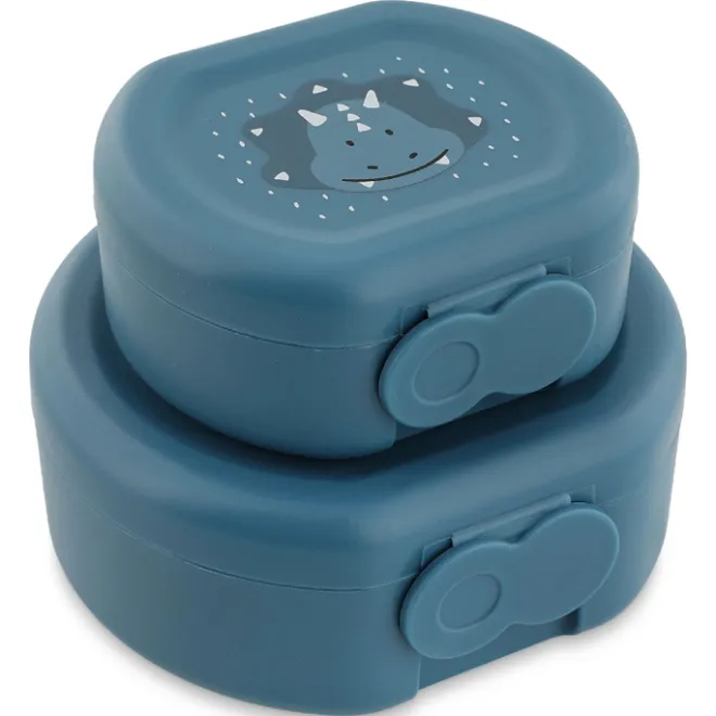 Discount Trixie Mr. Triceratops Lunchbox 2pc dark blue