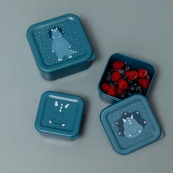 Best Trixie Mr. Triceratops Snackbox 3pc dark blue