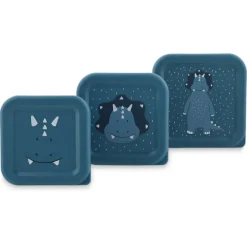 Best Trixie Mr. Triceratops Snackbox 3pc dark blue