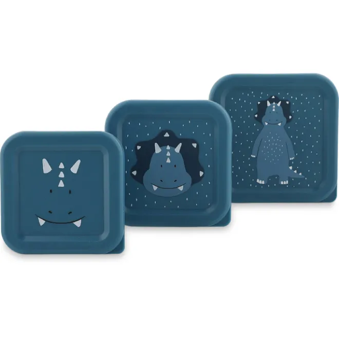 Best Trixie Mr. Triceratops Snackbox 3pc dark blue