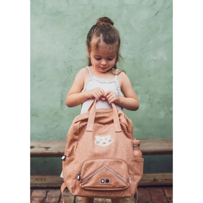Hot Trixie Mrs. Cat Large Backpack pink
