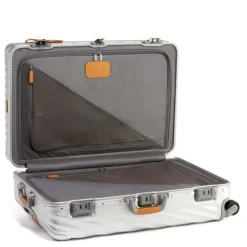 Tumi 19 Degree Aluminium Extended Trip Packing Case texture silver