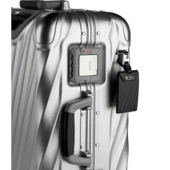 Best Tumi 19 Degree Aluminium International Carry-On silver