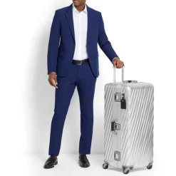 New Tumi 19 Degree Aluminium Rolling Trunk silver