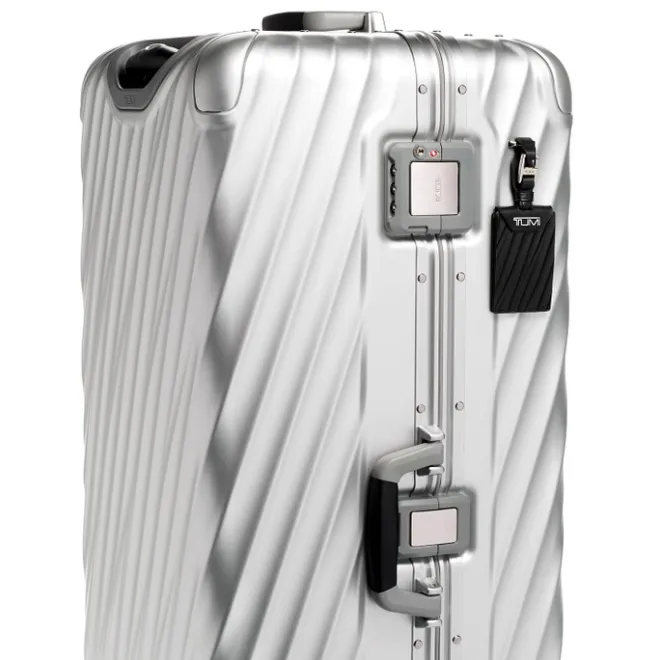 New Tumi 19 Degree Aluminium Rolling Trunk silver