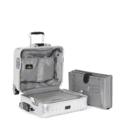 Sale Tumi 19 Degree Aluminum Compact Carry On silver