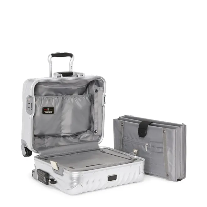 Sale Tumi 19 Degree Aluminum Compact Carry On silver
