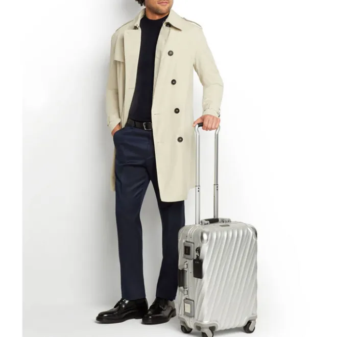 Online Tumi 19 Degree Aluminum International Carry-On textured gunmetal