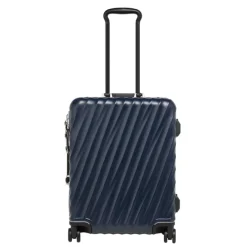 Hot Tumi 19 Degree Frame Contl 4 Whl C/O navy texture