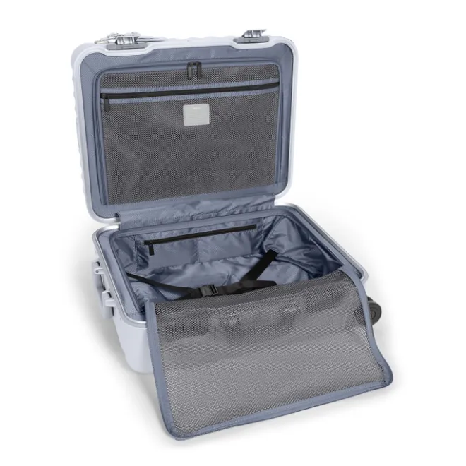 Best Tumi 19 Degree Frame Contl 4 Whl C/O pearl grey texture